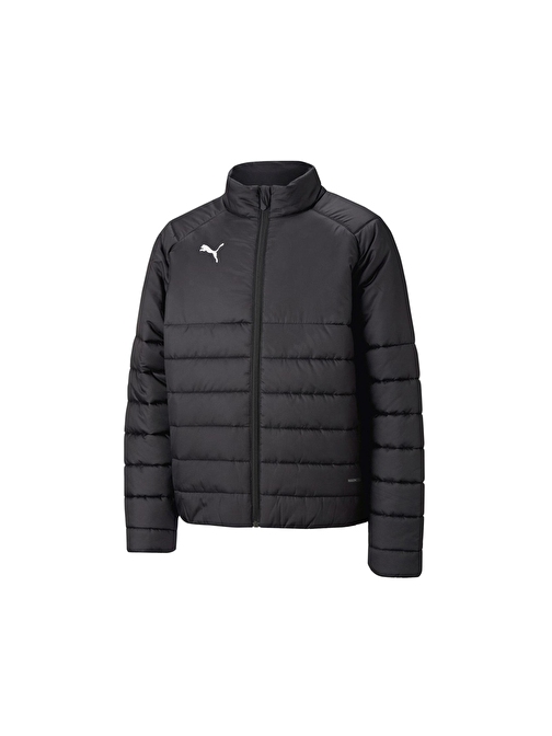 Puma Teamliga Padded Jacket Zip Erkek Futbol Kamp Montu 65879903 Siyah XL