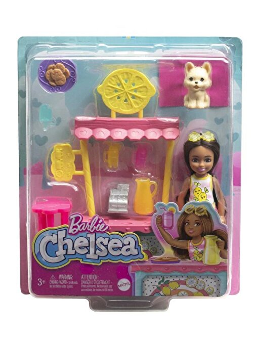 Barbie Barbie Chelsea Limonata Standı ve Oyuncak Bebek HNY60
