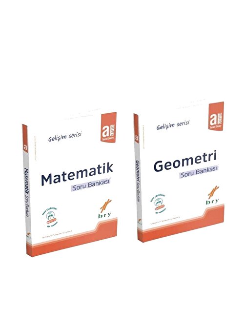 Akm Kitap Birey Matematik A ve Geometri A Gelişim Serisi Soru Bankası 2 Kitap Set