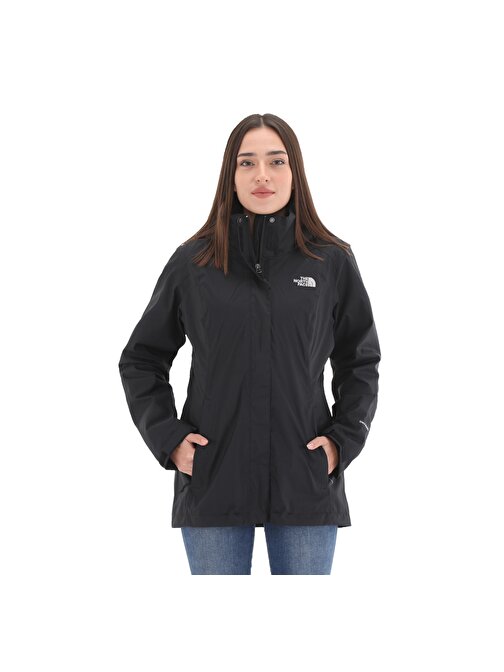 The North Face F00Cg56Kx71-R W Evolve Iı Trıclımate Jacket - Eu Kadın Mont Siyah XL