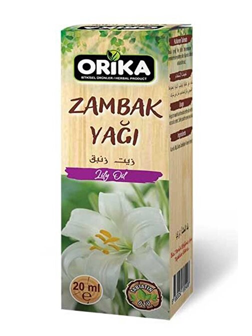 Nefertiya Zambak Yağı 20 Ml.