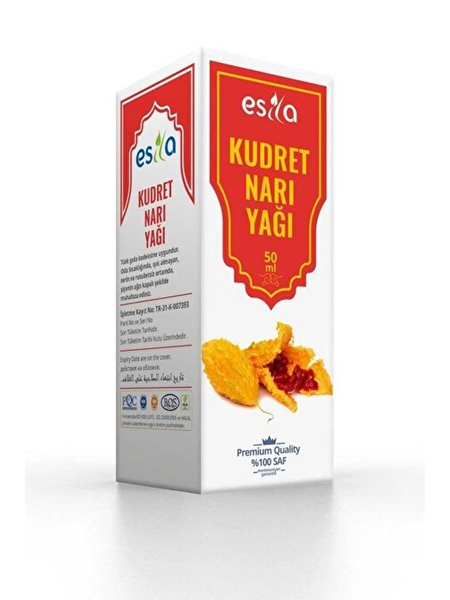 Nefertiya Kudret Narı Yağı 50 Ml.