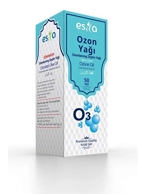 Nefertiya Ozonlanmış Zeytin Yağı 50 Ml.