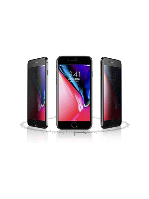 Nefertiya Iphone 12 Pro Max Uyumlu Hayalet Ekran Gizli Tam Kaplayan Kırılmaz Cam Seramik Ekran Koruyucu Film