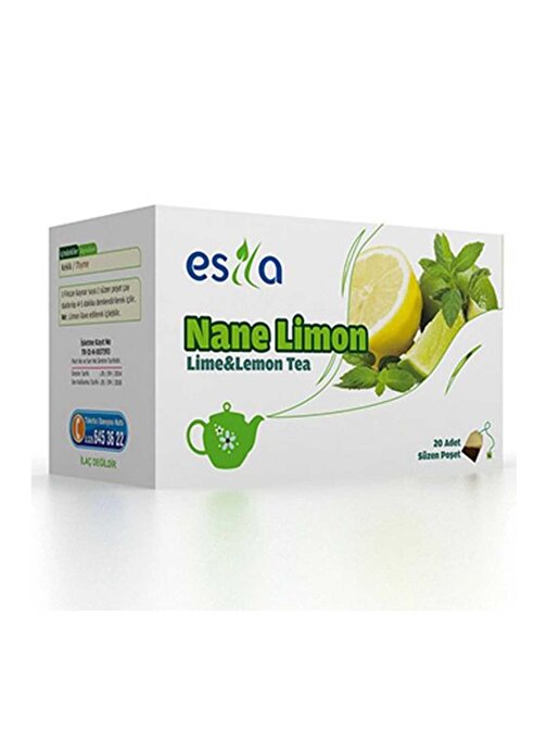 Lilibeaty Nane Limon Çayı 20'li