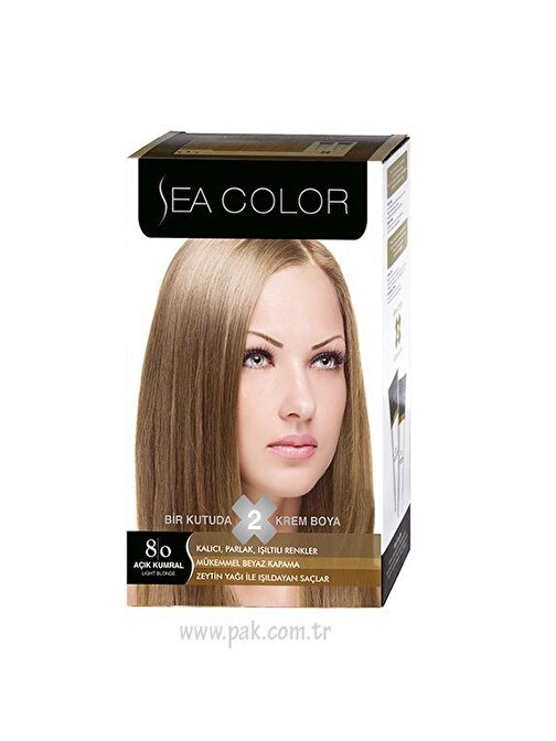 Sea Color Set Boya 8.0 Açık Karamel x 4 Adet