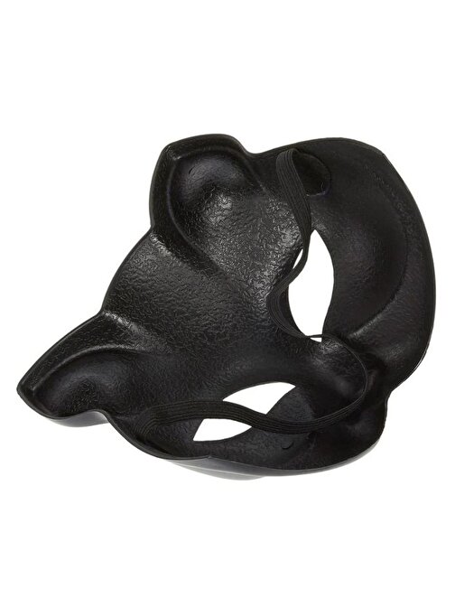 nefertiya Siyah Renk Lüks Kedi Maskesi 12x13 cm