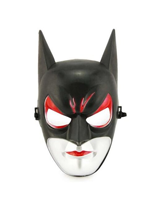 nefertiya Siyah Renk Uzun Kulaklı Batman Maskesi 28x17 cm
