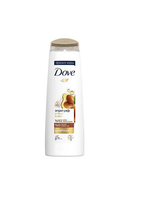 Dove Şampuan Argan Yağı 400 ml x 6 Adet