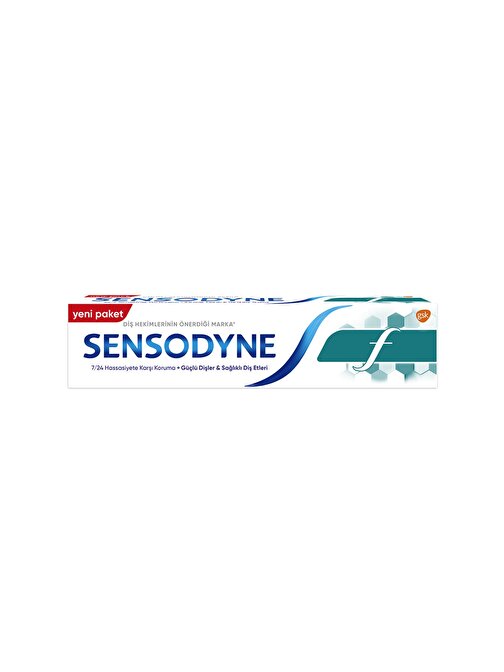 Sensodyne Diş Macunu F Florürlü 100  ml x 5 Adet