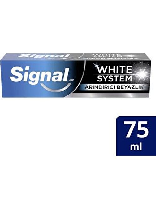 Signal Diş Macunu Whıte System Karbon 75 ml x 12 Adet