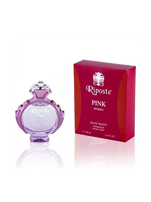 Riposte 24 Saat Etkili Kadın Parfüm - Pink - For Women 100 ml