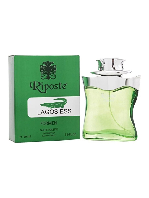 Riposte 24 Saat Etkili Erkek Parfüm - Lagoss Ess - For Men 90 Ml