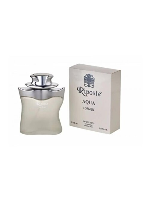 Riposte 24 Saat Etkili Erkek Parfüm - Aqua - For Men 90 Ml