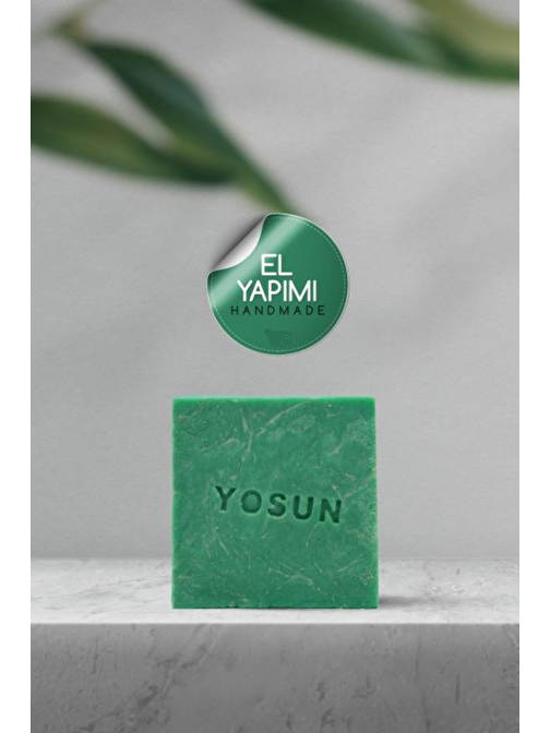 Yosun Sabunu Hatay El Yapımı %100 Organik Doğal Sabun 1 Kalıp 130 Gram