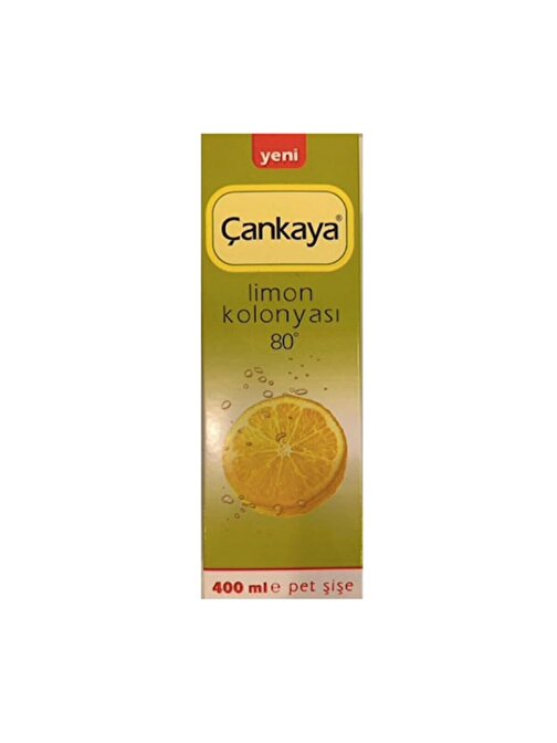 Çankaya Plastik Limon Kolonyası 400 Ml 70 Derece