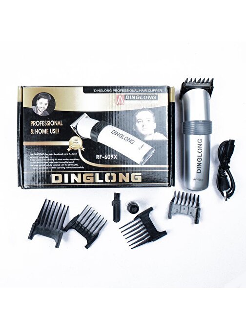 Baskaya Şarjlı Saç Sakal Tıraş Makinesi Dinglong 609X