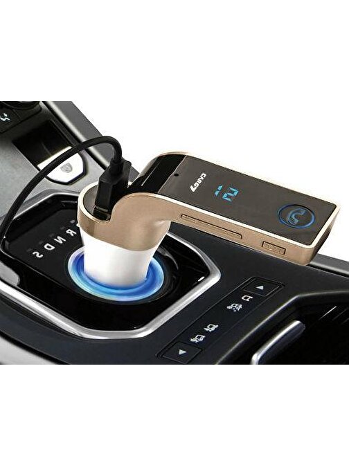 Can İthalat Carg7 Bluetooth Araç Fm Transmitter Usb Girişli