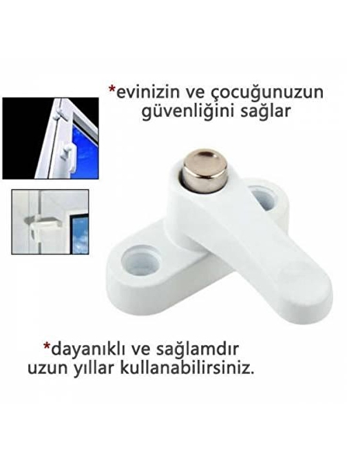 Can İthalat Pvc Kapı Pencere Emniyet Kilidi - Çelik