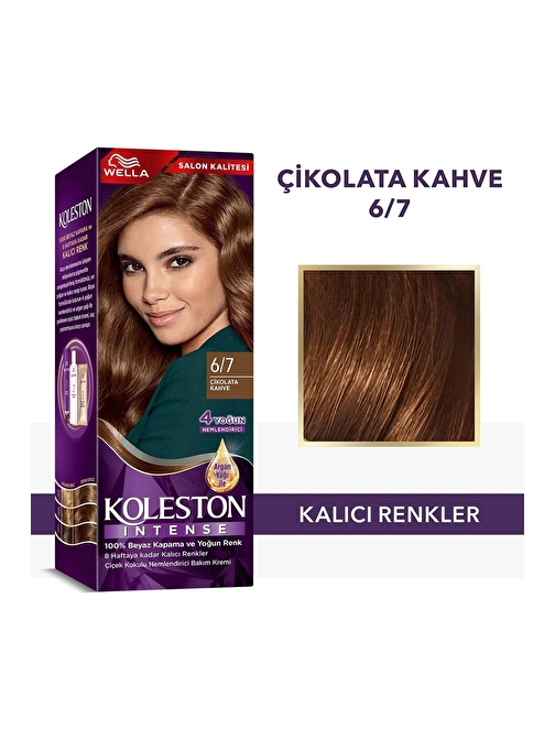 Koleston Intense Saç Boyası 6/7 Çikolata Kahve - Salon Kalitesi