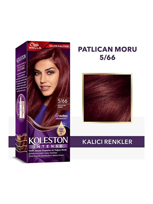 Koleston Intense Saç Boyası 5/66 Patlıcan Moru - Salon Kalitesi