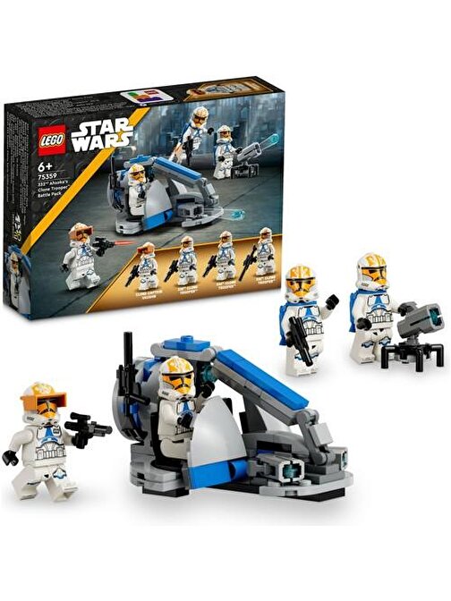 Lego Star Wars 75359 332. Ahsoka'nın Klon Trooper'ı Savaş Paketi 108 Parça Plastik Set