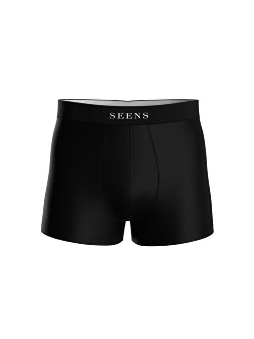 Seens Valens Erkek Siyah Boxer