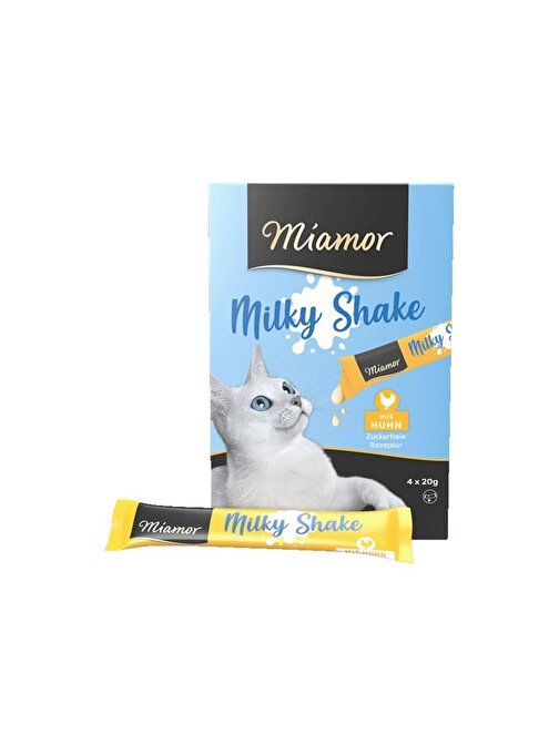 Miamor Milky Shake Tavuklu Kedi Ödülü 4X20G