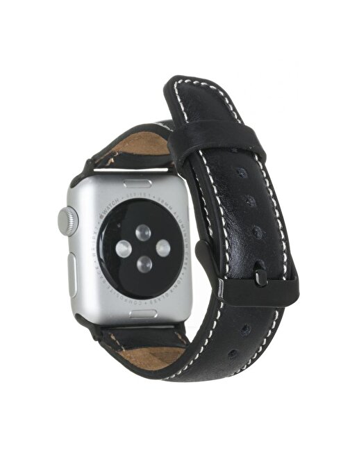 Plm Apple Watch 38 - 40 - 41 mm Akıllı Saat Kordonu Rst1 - Sm3 Siyah