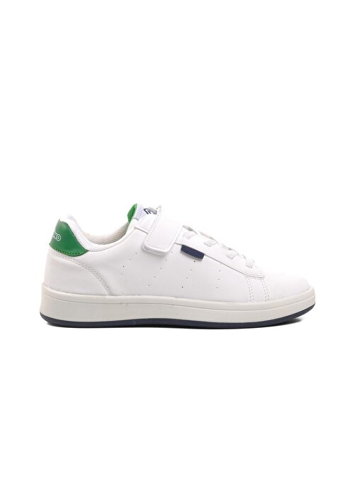 Pepino 1539-F Beyaz-Yeşil Cırtlı Çocuk Sneaker