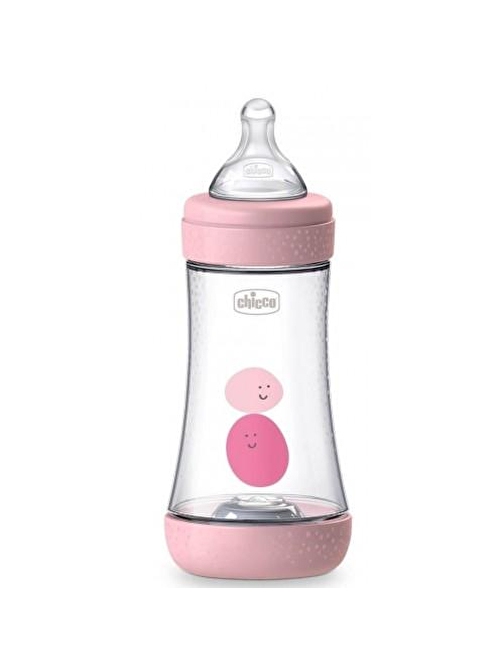 Chicco Perfect5 Antikolik Pp Orta Akış Biberon 240 Ml - Pembe