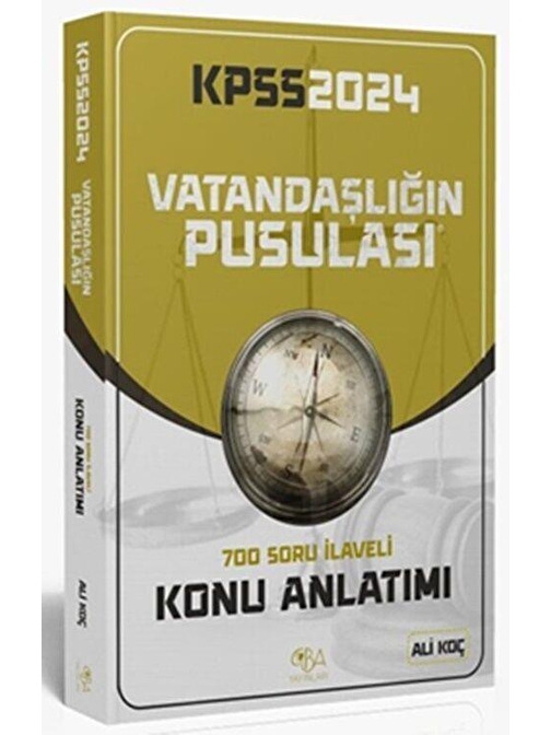 2024 Kpss Vatandaşlığın Pusulası Konu Anlatımı Cba Yayınları