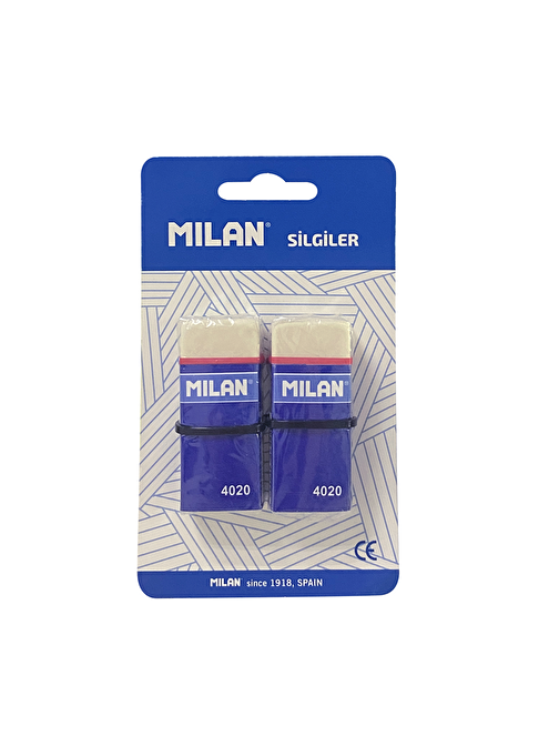 MILAN SOFT SYNTHETIC 4020 SİLGİ BLİSTER - 2Lİ