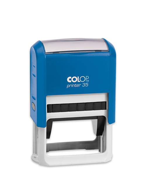 Sırdaş Colop Printer 35 Mavi Kasa Standart Plastik Kaşe 30 X 50 Mm Mavi