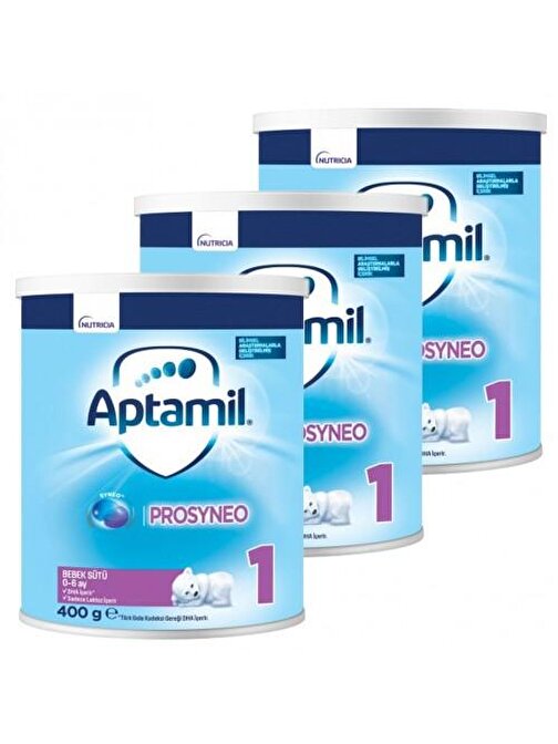 Aptamil 1 Laktozlu Bebek Sütü Pro Syneo 0-6 Ay 3x400 gr