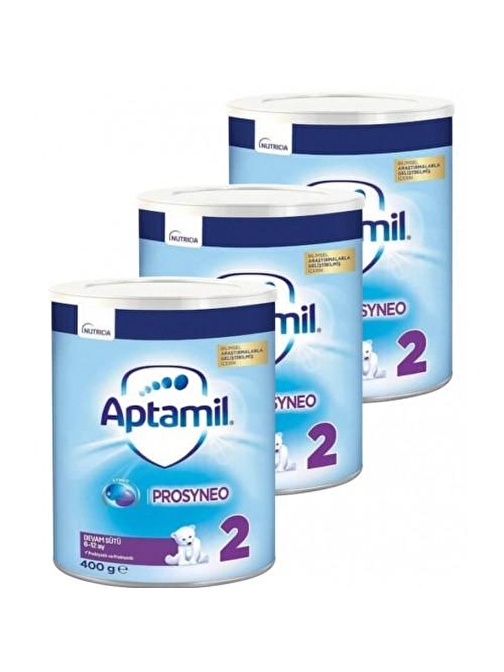 Aptamil 2 Probiyotik Pro Syneo Devam Sütü 3x400 gr 6-12 Ay