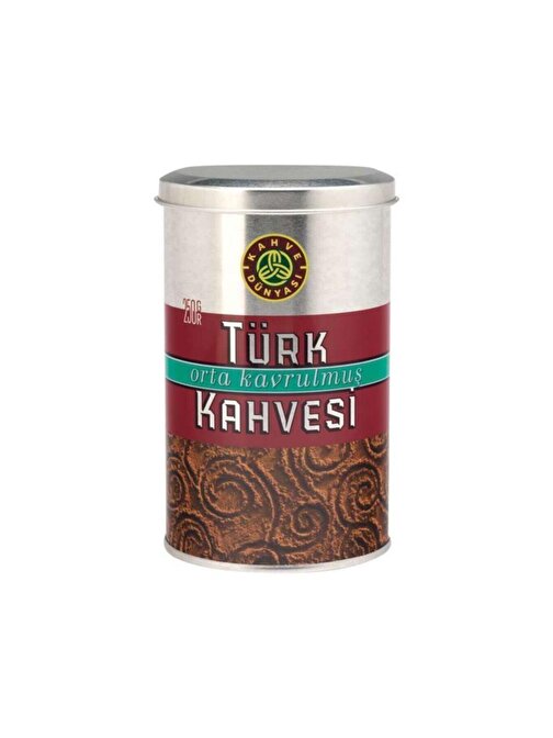 Kahve Dünyası Orta Kavrulmuş Türk Kahvesi Teneke Kutu 250 gr