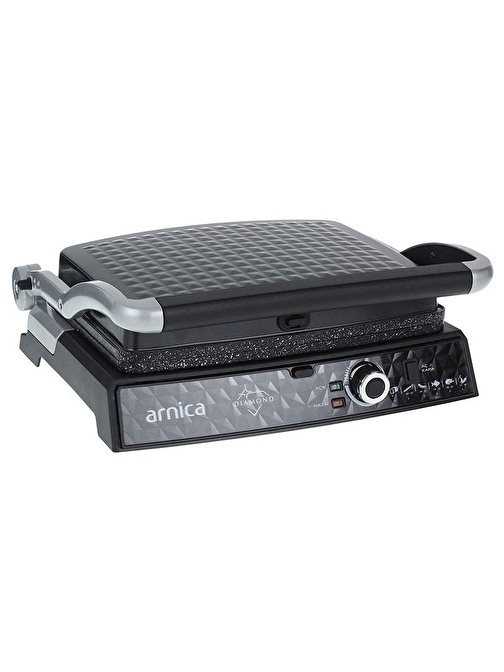 Arnica GH26251 Granit 2000 W Tost Makinesi Siyah