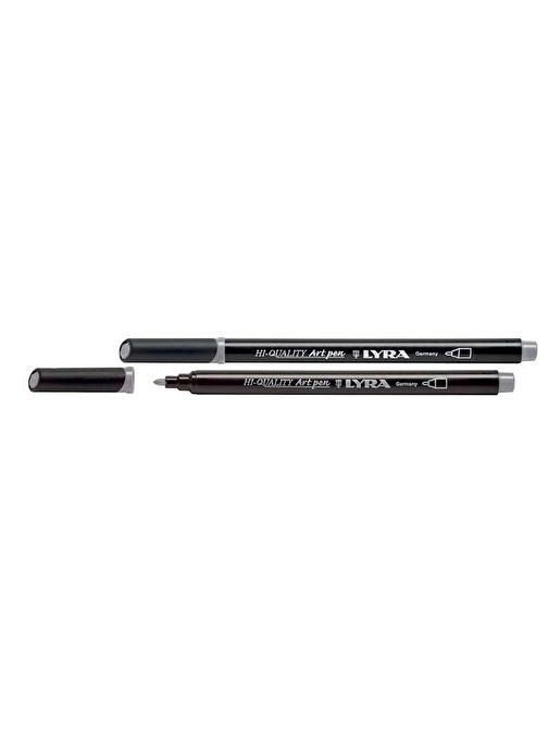 Lyra Hi-quality Art Pen Çizim Ve Boyama Kalemi Metalik Gri L6750251