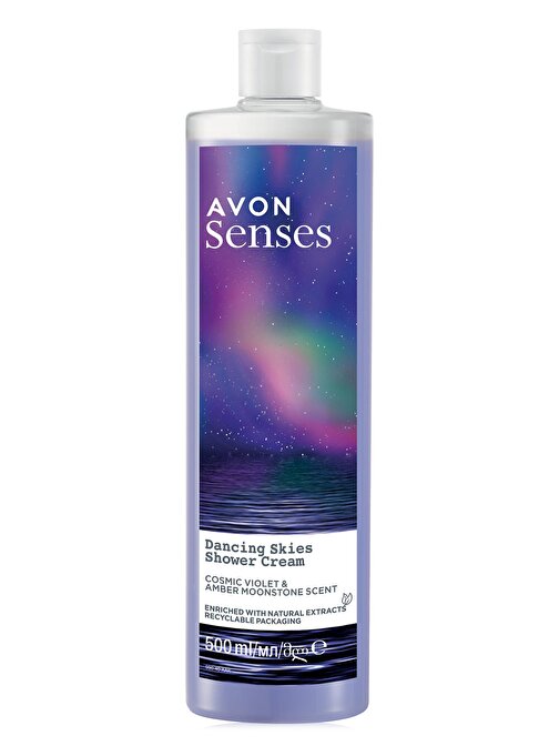 Avon Senses Dancing Skies Menekşe ve Ahududu Kokulu Kremsi Duş Jeli 500 Ml.