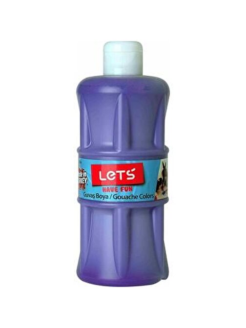 Lets L-5105 Şişe Guaj Boya Mor 500 ml