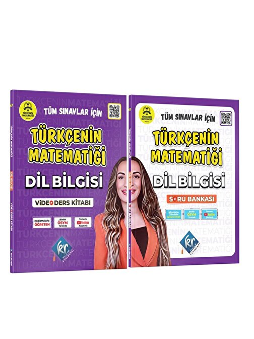 Akm Kitap Kr Akademi TYT AYT KPSS Dil Bilgisi Türkçenin Matematiği Video Ders Kitabı ve Soru Bankası Seti