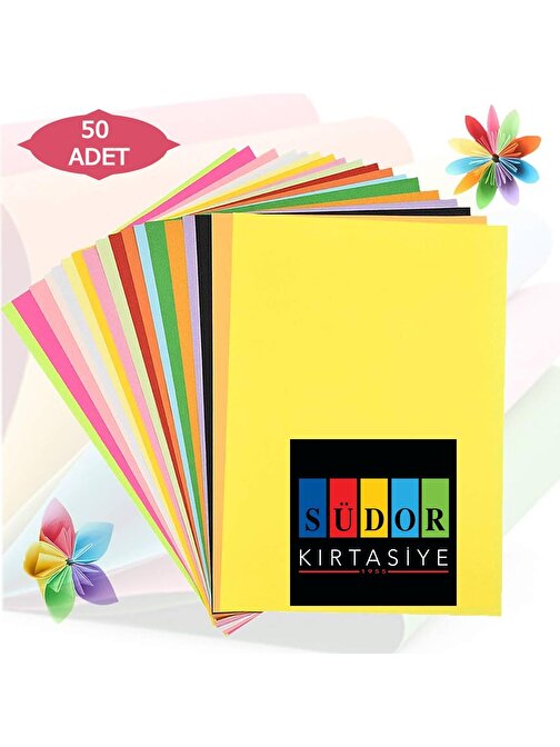 Südor RK02 A4 Fotokopi Kağıdı 10 Renkli 50'li 80  gr