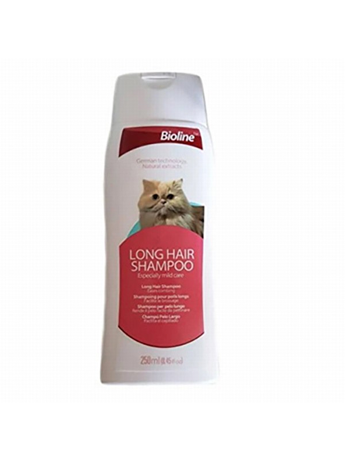 Bioline Uzun Tüylü Kedi Şampuan 250 Ml