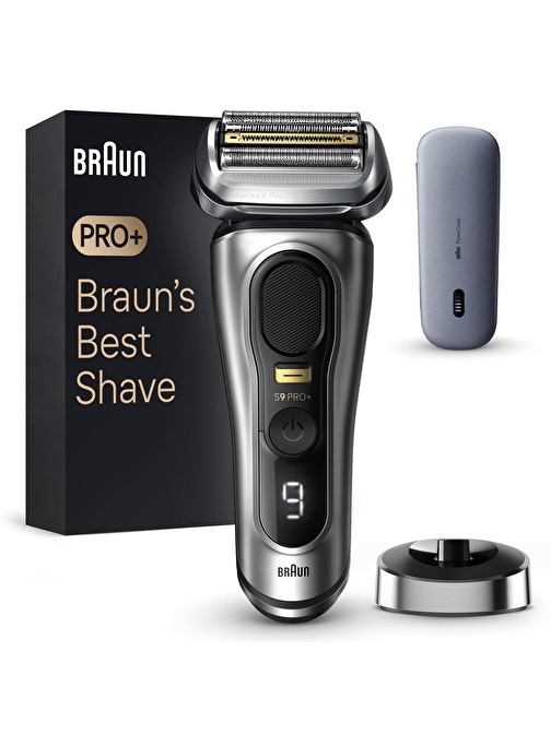 Braun Series 9 PRO+ 9527s Islak & Kuru Tıraş Makinesi, PowerCase