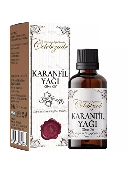 %100 Karanfil Uçucu Yağı 10 ml