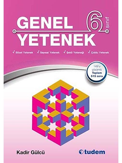 Tudem Yayınları 6. sınıf Genel Yetenek