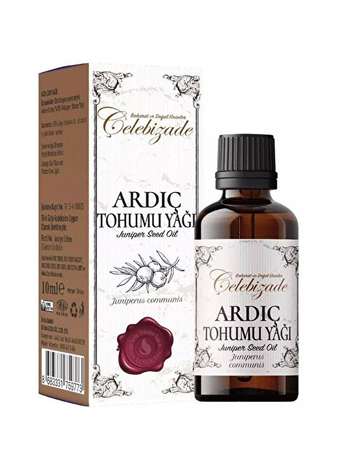 %100 Ardıç Tohumu Uçucu Yağı 10 ml