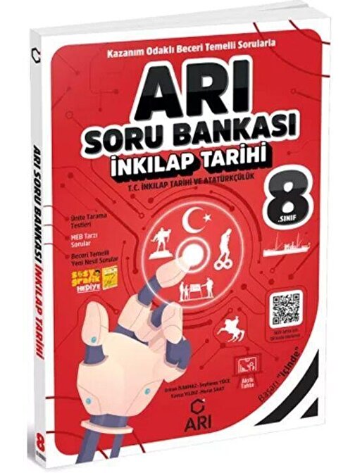 Arı Yayınları 8. Sınıf TC İnkılap Tarihi ve Atatürkçülük Soru Bankası