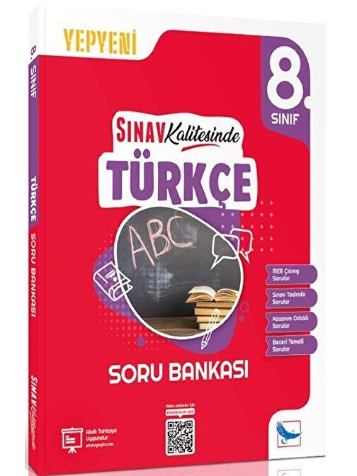 8. Sınıf Türkçe Sınav Kalitesinde Soru Bankası Sınav Yayınları